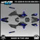 Graphics Kit for Suzuki DR-Z4S DR-Z4SM DRZ4SM 2025 2026 Snagged-BLUE-SHIFT