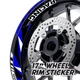 DIMA 17'' Rim Wheel Stickers Decal Kit For Honda CBR1000RR-R Fireblade SP 20-21