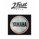 2FastMoto Front Disc Brake Caliper Emblem Badge Logo for Yamaha 306-25829-00