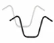 Burly Narrow 14" Apehangers 1" Chrome - B28-338