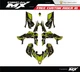 Fits YAMAHA YFZ450R 450X (2014 to 2024) graphic kit decals stickers racing yfz