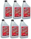 6 QUARTS OF LUCAS SAE 10W-40 SYNTHETIC BASED MOTORCYLE OIL WITH MOLY #10777-6