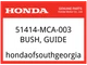 Honda OEM Part 51414-MCA-003 BUSH, GUIDE