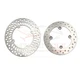 Front Rear Brake Rotors Disc for Honda XR250R 90-04 XR250SM 04 XR250 Baja 00-03 