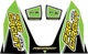 Pro Circuit Ti-6 Silencer Green Genuine Replacement Decal Sticker