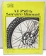 Yamaha XT 250 G OEM Service Manual LIT-11616-01-91 / 3Y1-28197-10