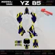 For Yamaha YZ85 2002-2014 YZ 85 GRAPHICS KIT DECALS STICKERS BLine Yellow