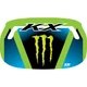 Dcor Monster Energy Pit Boards - Kawasaki Motorcycle Dirt Bike 60-60-125