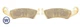Brake Pads Front For Honda Dall-Ara XR 250 SM 2004