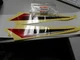 NOS OEM Suzuki Upper Body Emblem Set 2004-2007 GSX1300 # 68280-24F00-DAS