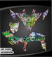 Yamaha YFZ 450R 450R graphics kit 2009 2010 11 2012 2013 stickers decals kit Atv