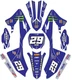 Graphics for Yamaha YZ 125 250 YZ250 YZ125 2022-2025 Decals stickers shrouds