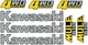 #B4885R Kawasaki Mule Decal Sticker Kit LAMINATED 610 REFLECTIVE