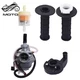 Carburetor & Handle Grip Bar & Throttle Cable Carb Fit For Honda Z50R 1979-1999