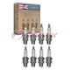 8 pc Champion Copper Plus 931M Spark Plugs for QL82C 3922 1507 Ignition Wire qd