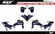 Fits YAMAHA YFZ450R 450X (2014 to 2024) graphic kit decals stickers racing yfz