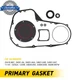 Clutch Primary Cover Gasket Kit For Harley Electra Glide Road King 1999-2006