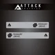 Attack Graphics Renegade Swing Arm Decal Grey 207-126-0013