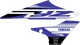 Factory Effex OEM Shroud and Tank Graphics Blue White 22-05228
