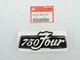 NOS Honda Emblem A 87123-341-673 1973-1976 CB750 W16579
