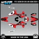 Graphics Kit for Suzuki DR-Z4S DR-Z4SM DRZ4SM 2025 2026 Speed-RED