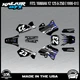 Graphics Kit for Yamaha YZ250 YZ125 (1996-2001) YZ 250 YZ 125 Viper - Grey Blue
