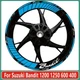 17 Inch Wheel Hub Decal Sticker For Suzuki Bandit 1200 1250 600 400 2026 New