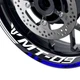 Wheel Decor Decal Sticker CHECK 17'' Rim For Yamaha MT09 2018-2020 18 19 20