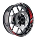 Red 17 inch Wheel Sticker Decal AX2 For Triumph Daytona 1200 93-99 98 97 96 95
