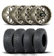 ITP Hurricane 14" Bronze Wheels And Terra Hook Tires [27x11-14]