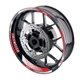 17 inch GP07 Red Vinyl Wheel Rim Stickers For Yamaha FZ10 MT-10 18 19 20 21