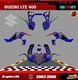 SUZUKI LTZ 400 2003 to 2008 Gr&aacute;phic Kit DECAL Ltz 400 Stickers ATV