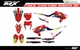 Fit KTM XCW XCFW EXC EXCF 2020 to 2023 & 2019 to 2022 SX SXF XC XCF graphic kit