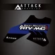 Attack Graphics Renegade Radiator Shroud Decal IMS 4.7 Gallon Blue