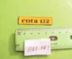 Montesa 172 Cota 19M NOS Cota 172 Decal p/n 1920.061 & 19.20.061  # 4