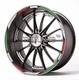 Panigale 1299 wheel stickers rim stripes Ducati 1199 899 V4 decals GREEN RED