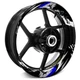 For Yamaha MT09 18-24 23 22 21 20 Wheel Inner Rim Stickers 17 inch S03B Blue
