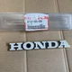 HONDA Genuine CB750 CB550 CB500 Fuel Tank Emblem 'HONDA' Right & Left Set OEM