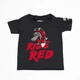 HONDA RIDE RED WOLF toddler t-shirt  / black  2T