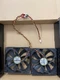 Dual Scythe 120mm 25mm 3 pin Computer case fans PC Gaming DC 12V SY1225SL12SL