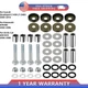 Front Lower A-Arm Bushing Seal Kit & Bolt For Suzuki Quadsport Z400 LTZ400 03-14