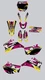 Fits Yamaha YZF250-450 2006 to 2009 yzf450 yz250f graphic kit stickers YZF