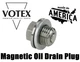Stainless Steel Crankcase Oil Drain Plug NEODYMIUM Magnet Honda CRF250R/CRF250RX
