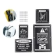 NICECNC Fender Warning Tag Plates Badges Sticker For YAMAHA YFZ 450 R 2014-2025