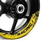 For Suzuki SV 650X 19-20 0 Wheel Inner Rim Stickers 17 inch S08B Yellow