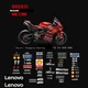 For Ducati V2 V4 848 899 959 1098 1199 1299 MOTOGP Motorcycle Sticker Decals Kit
