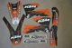 FLU DESIGNS TEAM KTM GRAPHICS 2005 2006 SXF  SX & 2006 2007 EXC XCFW  XCW EXCF