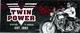 TwinPower 2' x 6' Vinyl Banner with Grommets for Powersports