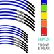 21" 18" A01B Stripe Dirt Bike Wheel Stickers For BETA 350 RR-S 17-23 22 21 18