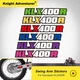 Kawasaki KLX400R Swingarm Stickers Decals KLX400R Graphics kit dirtbike graphics
